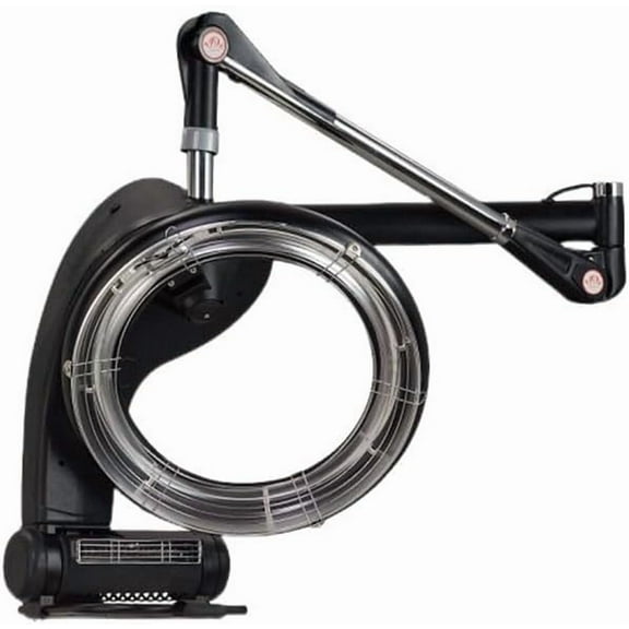 Salon Orbiting Hair Dryer Digital Control Infrared Hair Color Perm Processor Dryer Accelerator w/Wall Mount System Adjustable Timer and Temperature