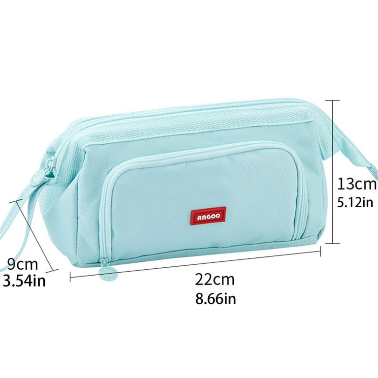 Pencil Case Large Capacity Pencil Pouch Handheld Pen Bag Cosmetic Portable  Gift for Office School Teen