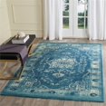 thumbnail image 2 of Safavieh Evoke 4' X 6' Power Loomed Rug in Navy and Gold, 2 of 3