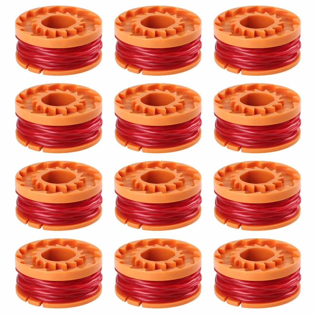 For WORX WA0010 Replacement Spool Line For Grass Trimmer/Edger,10ft 12 pack US 