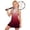 Z-Wine88, variant on CAIVO Child Girls Athletic Dress Summer Fashion Gradient Sleeveless Zipper Stand Collar Kids Mini Tennis Shift Dresses For Sportswear