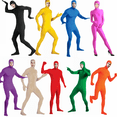 thumbnail image 2 of Traje Zentai de cuerpo entero para adultos, disfraz para Halloween, para hombre, traje ajustado de segunda piel, mono de nailon y licra, disfraces de Cosplay, espectáculo en escena, 2 of 5