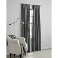 Mainstays Como Textured Light Filtering Curtain Panel Pair, Set of 2
