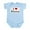 Sky Blue, variant on CafePress - I Love Pilates Infant Bodysuit - Baby Light Bodysuit, Size Newborn - 24 Months