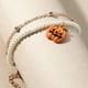 thumbnail image 4 of Clearance! Halloween Pumpkin Bat Personality Stacked Wind Metal Chain Pearl Bracelet Halloween Bracelet Buy 2 Get 3, 4 of 4