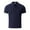 Z1 Navy, variant on Mens T-Shirt Sim Ple Button Lapel Double Pocket Solid Color Short Sleeve Tops Workout Shirts,Navy,M