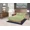 Green, variant on Modern Hotel Collection Nena Reversible Quilt Coverlet Set, Solid Color, King Size Brown