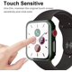 thumbnail image 3 of Protector de pantalla de vidrio templado y Funda para Apple Watch Series 1/2/3 42mm Brillar Verde, 3 of 5