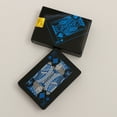 thumbnail image 1 of yeacher Cartes à Poker en PVC Écoresponsables et Imperméables - Durables, Inaltérables et Parfaites pour le Plaisir en Famille, Design Bleu et Argent, 1 of 4