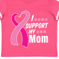 thumbnail image 4 of Inktastic Breast Cancer Awareness I Support My Mom with Pink Ribbon Boys or Girls Toddler T-Shirt, 4 of 5