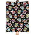 thumbnail image 2 of Sugar Skull Blanket Ultra Soft Warm Cozy Flannel Throw Blankets for Women Baby Men Bedding Gifts 50"X40", 2 of 6