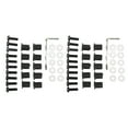 thumbnail image 2 of Windshield  Screw Nuts Kit,M5 Motorcycle Windshield  Nuts Gaskets Set Aluminum Alloy Rubber, 2 of 8