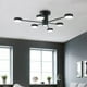 thumbnail image 5 of Lampara de techo estilo industrial hierro forjado lampara downlight ilios innova  6 + 1 luces, 5 of 9