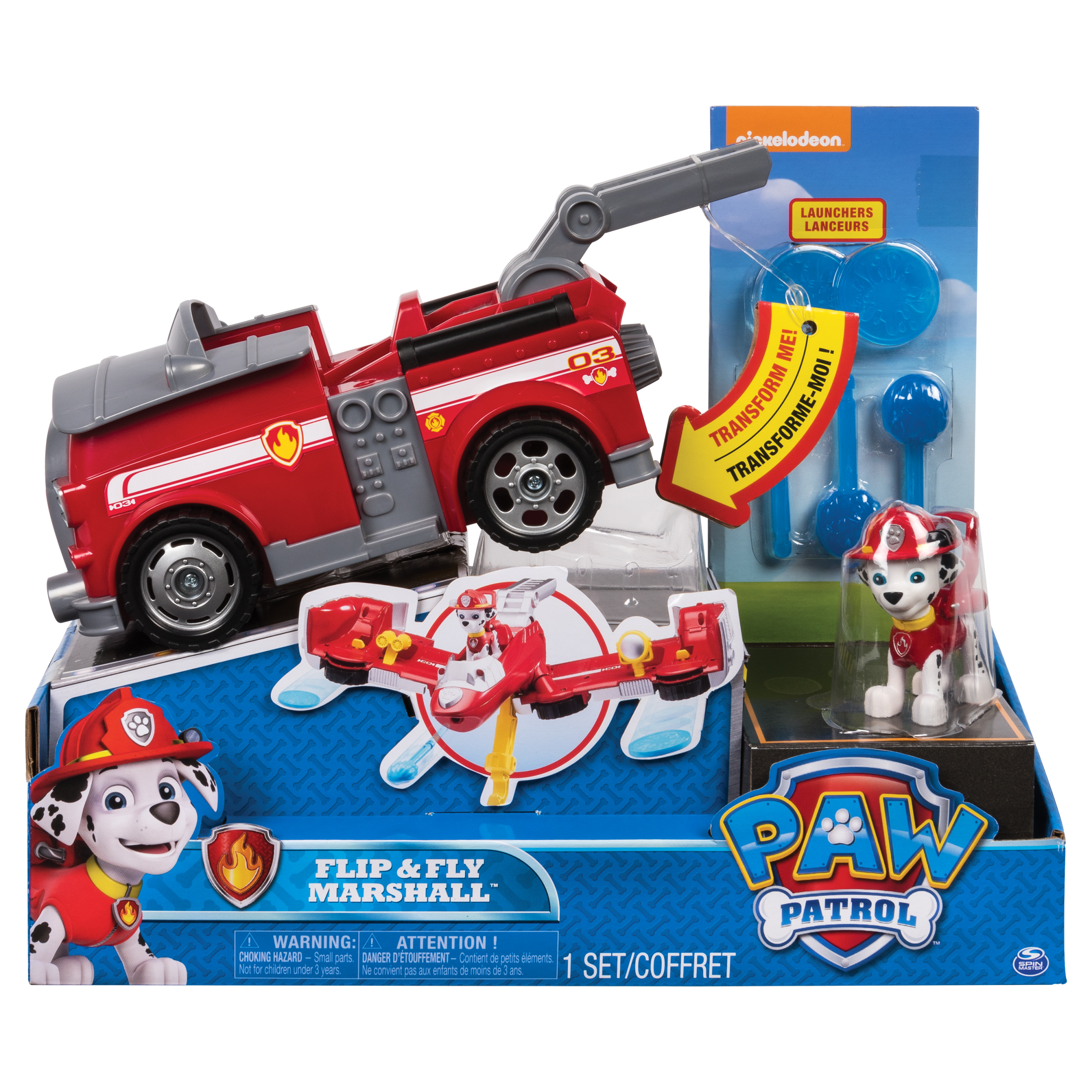 Paw Patrol - Flip & Fly Marshall, 2-in-1 Transforming Vehicle - image 5 of 8