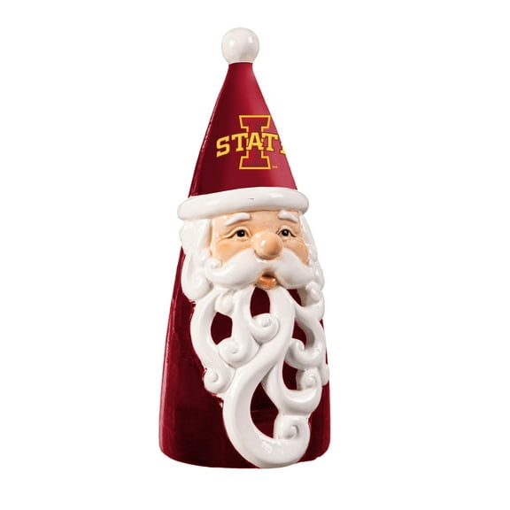 Iowa State Cyclones 8" LED Santa Statue
