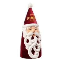 Iowa State Cyclones 8" LED Santa Statue