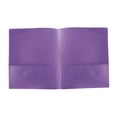 thumbnail image 4 of 2-Pocket Folder, Poly Folders, Plastic Folders with Pockets, Heavy Duty Two Pocket Folder Business Card Holder, Plastic Folders with 2 Pockets for Letter Size Paper, 9.4" x 11.4", 4 of 5