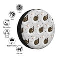 thumbnail image 4 of Logiee Cute Swan Print Spare Tire Cover, Universal Wheel Protectors,Waterproof Dust-Proof UV Sun Wheel Tire Cover,Fit for SUV, RV, Travel Trailer, Truck-15 inch, 4 of 6