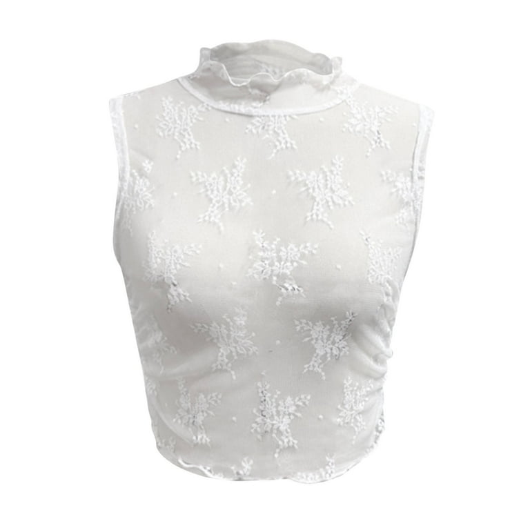 OJSFQUFP Women Camisole Tops White Women Sleeveless See OJSFQUFP Women Camisole Tops White Women Sleeveless See
