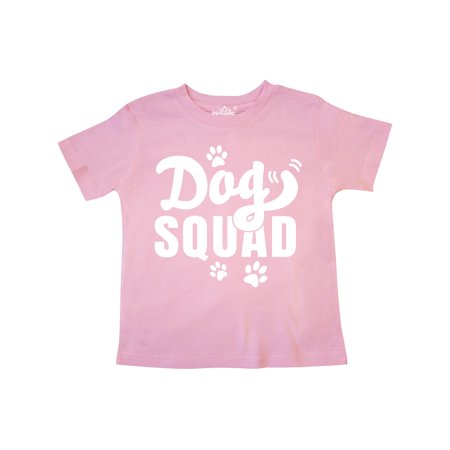 

Inktastic Dog Squad with Paw prints Gift Toddler Boy or Toddler Girl T-Shirt