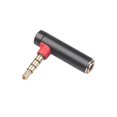 thumbnail image 2 of 2025 new style high quality 3.5mm Male to Female 90-Degree Adapter Converter for, 2 of 5