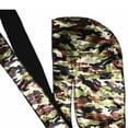 thumbnail image 3 of Yvsxxv Camo Print Silk Bandana, Soft Stretch Head Wrap, Unisex Daily Hair Accessory, Black, 1 Pc, 3 of 7