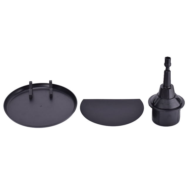 Kenally Bandeja de comida para coche, portavasos, inserto giratorio, soporte para platos, extensor giratorio, de aperitivos extraíble, Paneles de instrumentos para automóviles