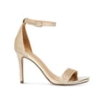 thumbnail image 2 of Wild Pair Womens Bethie 2 Glitter Metallic Heel Sandals, 2 of 3