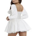 thumbnail image 2 of Robe de Soirée Mini Style Décontracté avec Manches Longues pour Femmes, 2 of 6