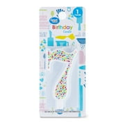 Great Value Birthday Party Candle, Multicolor, Number 7