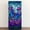 Color 2, variant on Self Adhesive Vinyl Refrigerator Wrap Set White 3D Butterflies Beige Soft Blue Plaster Door Mural Removable Fridge Sticker Peel and Stick Full Door Cover Decal Kitchen Bar Decor