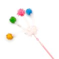 thumbnail image 3 of Cat Wand Toy Funny Colorful Shiny Cat Teaser Toy Kitten Fake Feather Toy for Pet, 3 of 10