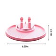 thumbnail image 3 of CxhicLuv Car Phone Mount, Auto Rotating Holder, 360° Swivel Non-Slip Dashboard Navigation Stand, Car Electronics Accessories, Stable Support & Easy Angle Adjustment, Drivers, Navigators, Pink, 3 of 8