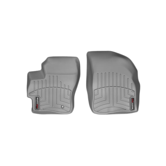 WeatherTech Custom Fit FloorLiners compatible with 2004-2009 Mazda MAZDA3 - 1st Row (Driver & Passenger), Grey