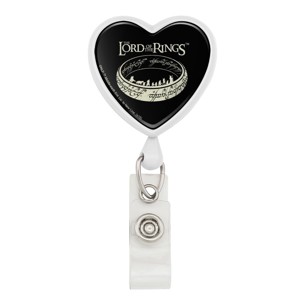 Lord of the Rings The Journey Heart Lanyard Retractable Reel Badge