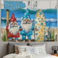thumbnail image 2 of Orinice Gnomes Surfboard Beach Tapestry Wall Hanging Unique Style Art for Home Decor - Living Room Bedroom Apartment Farmhouse Dorm 50x40inch, 2 of 6