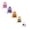 Multicolour, variant on 50PC Halloween Burlap Bags Burlap Candy Bags Treat Bags with Drawstrings for Halloween Party Supplies, Drawstring Trick or Treat Burlap Gift Bags,3.9x5.5 Inch