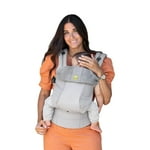 L'ILL'Ebaby Complete All Seasons Ergonomic 6-in-1 Baby Carrier Infant to Toddler with Lumbar Support (7-45 Pounds), 360 Degree Baby Wearing & Multi-Position, Inward & Outward Facing (Stone)