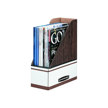 Bankers Box 12" x 4.25" x 9.63" Cardboard Magazine File 513168