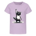 thumbnail image 4 of YUEHUA Girls T Shirts Kids Short Sleeve Shirts for Boys Crewneck Cotton Tshirts Basic Casual Tops Tees Summer Clothes, 4 of 5