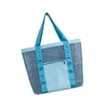 thumbnail image 3 of Bolso de playa para mujer, bolso de hombro, bolso de viaje informal impermeable, bolso de piscina Azul, 3 of 9