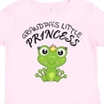 thumbnail image 4 of Inktastic Grandpa's Little Princess Cute Frog Girls Toddler T-Shirt, 4 of 5
