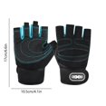 thumbnail image 3 of Ohmyroo Breathable Half Finger Gym Gloves Non-Slip Silicone Palm Pad, 3 of 7