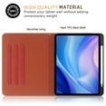 thumbnail image 2 of GSFY Case for 2024 iPad Air 11 Inch 6th Gen (M2), Smart Premium PU Leather Stand Protective Shell Auto Sleep Wake for iPad Air 11 6th/ iPad Air 10.9 4th & 5th/ iPad Pro 11 (2018-2022), QC Red, 2 of 7