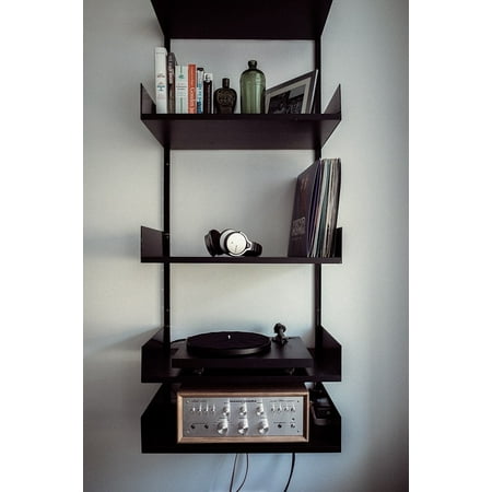 Hi Fi Equipment Racks - LAMINATED POSTER Rack Modern Furniture Style Hifi Living Interior Poster Print 24 x 36
