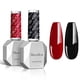 thumbnail image 1 of Kit de esmaltes en gel MelodySusie Thick, 15 ml, colores negros y rojos, 1 of 7