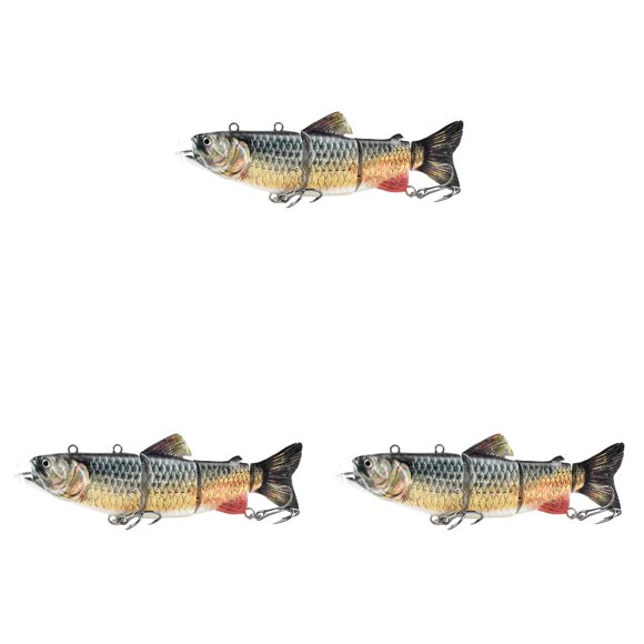 3D Robotic Fishing Lures, 2025 Upgrade Swimming Bait for Freshwater Saltwater, Fishing Gear Attracts Fishing Lures Walleye Trout Bass for Beginners, Amateurs and Professionals