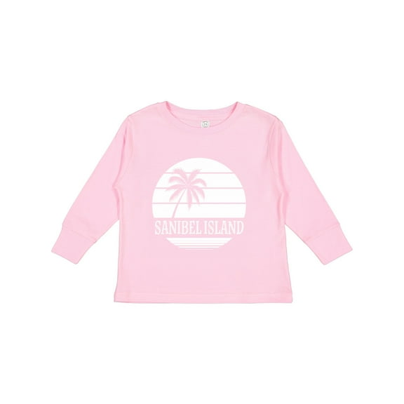 Inktastic Sanibel Island Florida Vacation Boys or Girls Long Sleeve Toddler T-Shirt