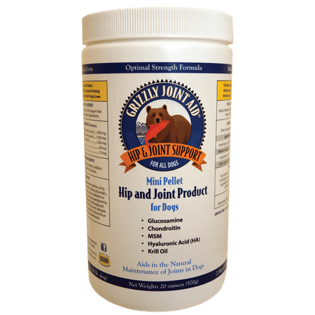 Grizzly Joint Aid for Dogs Pellet 20oz