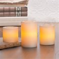 thumbnail image 1 of Inglow CG25661CR3R Flameless LED Pillar Candle Set - Set of 3, 1 of 1